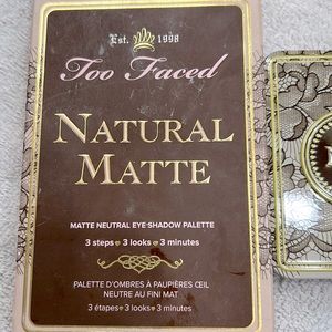 NIB Too Faced Natural Matte Eye Shadow Palette